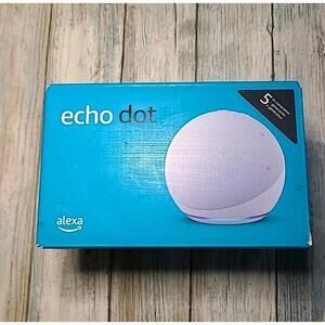 Amazon Echo Dot 5th Gen. Smart Speaker - Glacier White